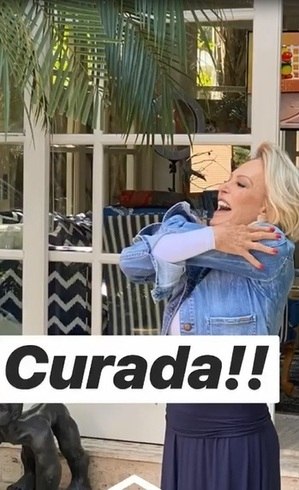 Ana vibrou nas redes sociais