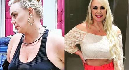 Ana Paula Almeida antes e depois de perder 14 kg