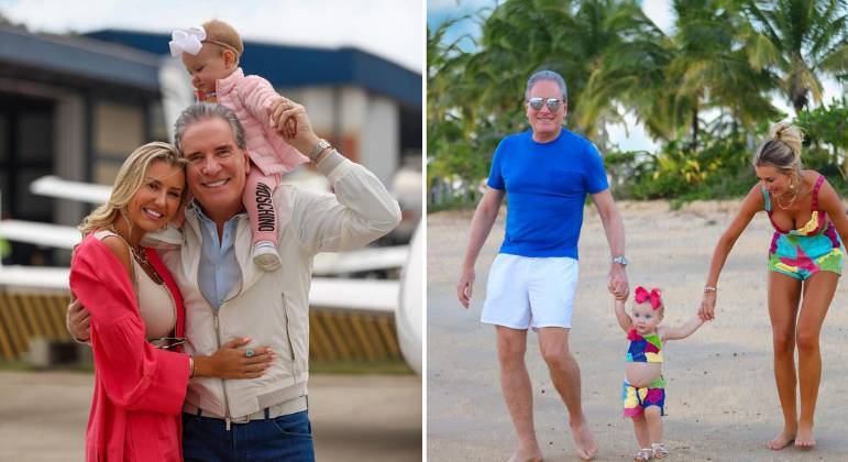 Filha de Roberto Justus usa vestido fashion em viagem e Ana Paula Siebert  tieta - Purepeople