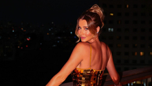 Ana Paula Siebert aparece deslumbrante com visual dourado e bolsa de R$ 15 mil 