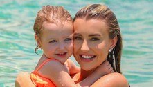Ana Paula Siebert se irrita com seguidor que perguntou se ela já trocou fraldas da filha