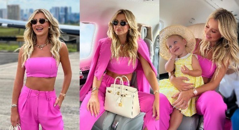 Ana Paula Siebert aposta em look pink vibrante e ganha elogios - Viva a  Vida - R7 Moda