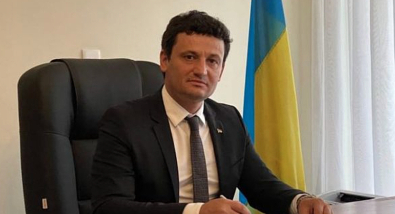 Anatoliy Tkach é o encarregado de negócios da Ucrânia no Brasil