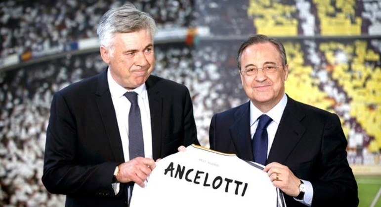 Se depender de Ancelotti, cumprirá o contrato até 2024. Mas fracassos do Real Madrid podem mudar cenário
