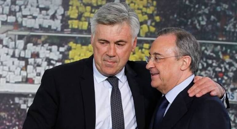 Ancelotti e Florentino Pérez já se reuniram. A tendência é que o italiano continue no Real