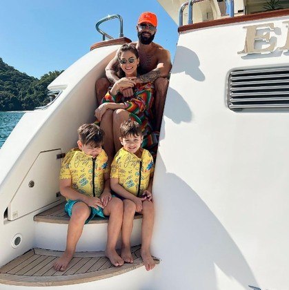 Andessa Suita, Gusttavo Lima, filhos