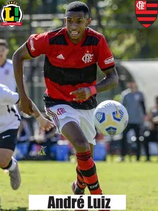 André: 7,0 – Um dos melhores jogadores do Flamengo em campo. Com muita velocidade, trouxe intensidade ao Rubro-Negro, participou de jogadas promissoras e sofreu o pênalti, que originou o gol de Lázaro.