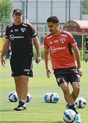 André Anderson realiza primeiro treino no São Paulo