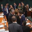 Janones bate boca com deputados da oposição e é empurrado; veja vídeo (TV Câmara/Reprodução)