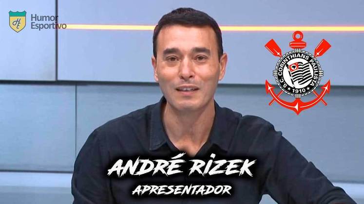 André Rizek é torcedor do Corinthians