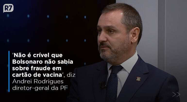 Andrei Rodrigues, diretor-geral da PF, em entrevista exclusiva ao JR Entrevista