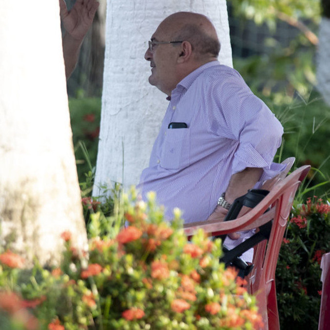 Presidente santista Andres Rueda: cobrança via judicial contra quarteto invasor
