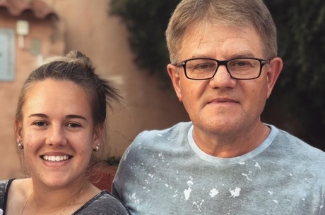 Andressinha e seu Elizeu, o pai e incentivador da volante