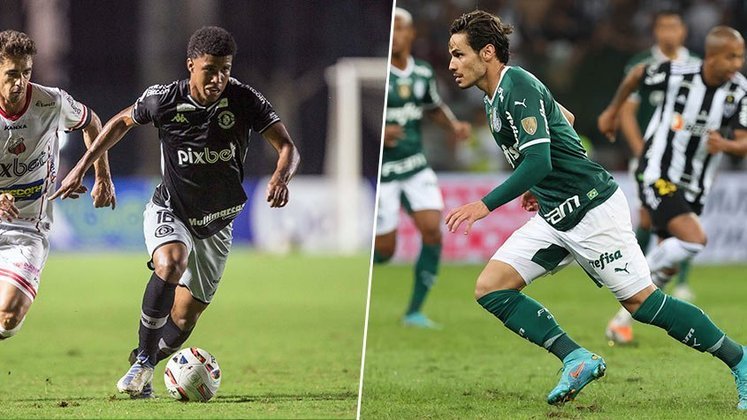 Andrey Santos (Vasco) x Raphael Veiga (Palmeiras)