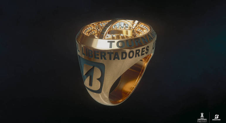 Anel de diamantes que premiará o melhor jogador da Libertadores 2021