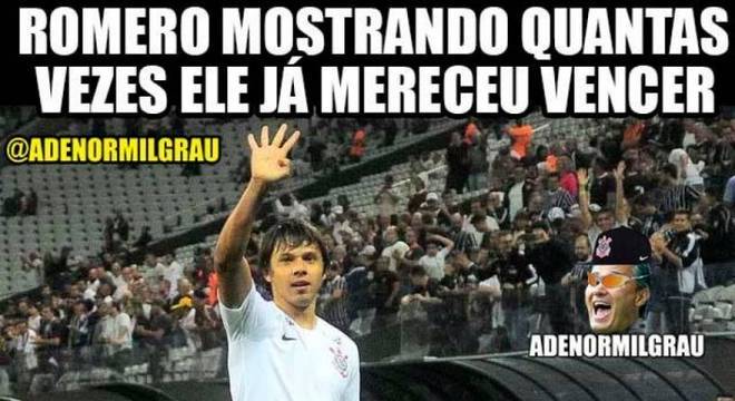 Ángel Romero ganha memes após marcar dois gols sobre o Vitória