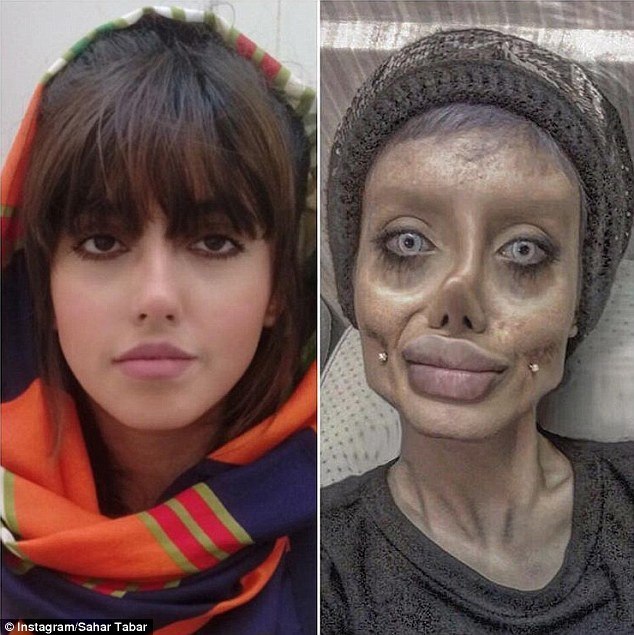 Resultado de imagem para Angelina Jolie zumbi' mostra seu verdadeiro rosto pela primeira vez