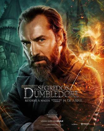 O ator Jude Law volta a interpretar o personagem Alvo Dumbledore. 