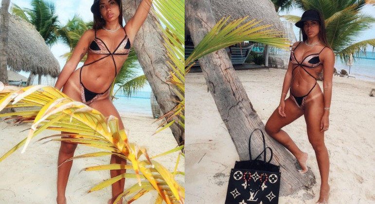 Como a poderosa que é, Anitta tem um closet imenso e repleto de roupas e acessórios de luxo. Durante uma viagem a Punta Cana, na República Dominicana, ela posou com uma bolsa no valor de R$ 22,4 mil, da grife francesa Louis Vuitton