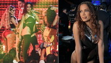 Anitta canta em português durante premiação latina nos EUA: 'Prometi que levaria o funk para o mundo'