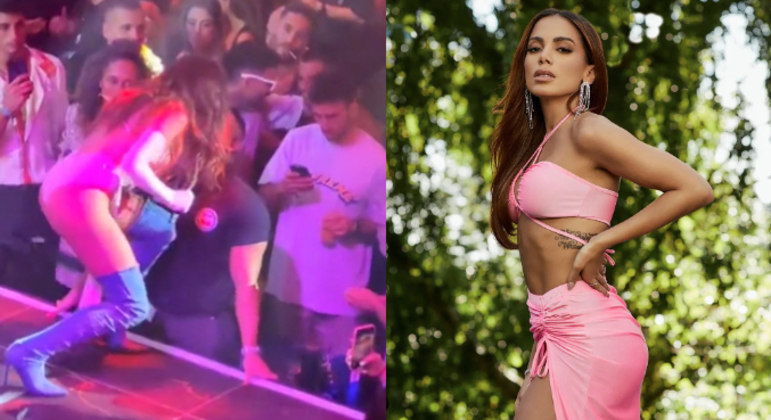 Anitta é acusada de assediar segurança em show em Ibiza
