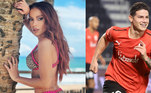 James Rodriguez é outro jogador de futebol que Anitta já se interessou. Durante a Copa do Mundo de 2018, a dona de Envolver torceu pela Colômbia, time de James, e os dois trocavam mensagens pelo Instagram