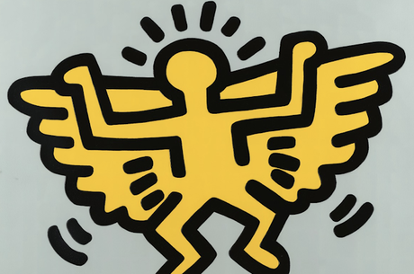 Obra de Keith Haring exposta no Japão