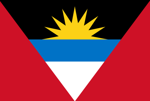 Antígua e Barbuda (Caribe) - Conquistou a independência em 1981. 