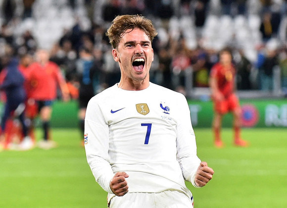 Antoine Griezmann (França)O francês venceu a Copa da Rússia em 2018 e reaparece no Catar 2022 como um dos bonitões