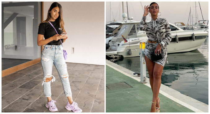 Antonela é mais discreta na vida pessoal; já Georgina é fã dos holofotes