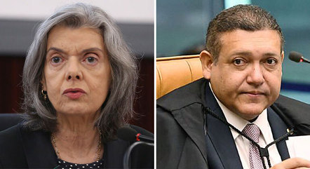 Ministros Cármen Lúcia e Nunes Marques