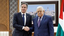 Blinken faz visita-surpresa à Cisjordânia e se encontra com presidente da Autoridade Palestina 