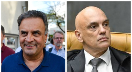 Investigação apurou desvios na construção da Cidade Administrativa, na gestão de Aécio (à esq.)