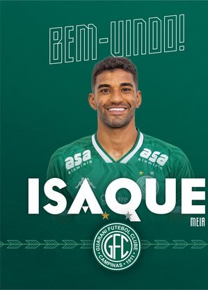 Guarani anuncia a contratação do meia Isaque