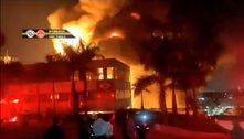 Incêndio de grandes proporções atinge indústria química na zona norte de São Paulo