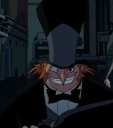 Apesar de ser um vilão famoso e marcante do Batman, o Pinguim pouco conseguiria incomodar o Super-Homem, já que ele está mais para um gangster que trabalha e domina muito bem o universo de Gotham City. 