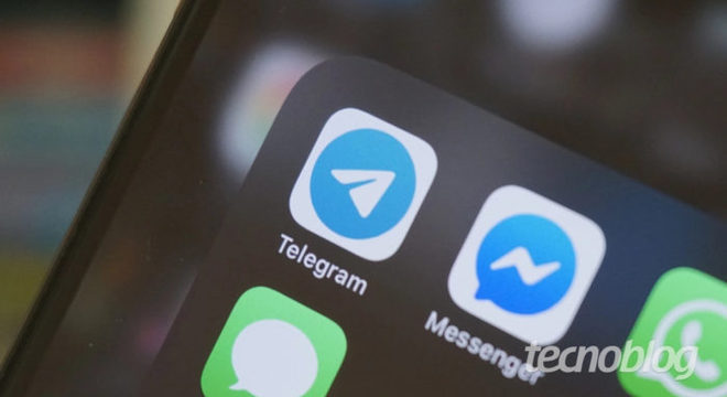 Aplicativo do Telegram (Imagem: André Fogaça/Tecnoblog)