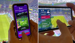 App da Fifa mostra dados dos jogadores em tempo real; veja (Reprodução/Twitter)