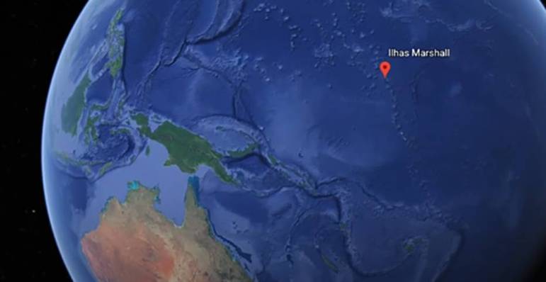Após 438 dias no oceano, José havia chegado às Ilhas Marshall, na Micronésia. 