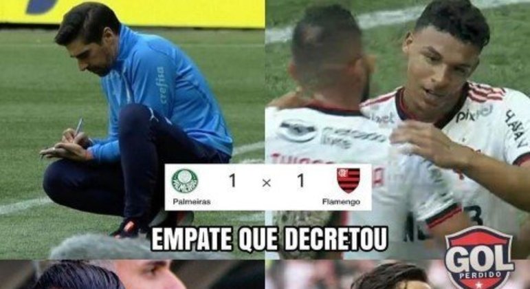 Os memes do empate de Palmeiras x Flamengo. Confira!