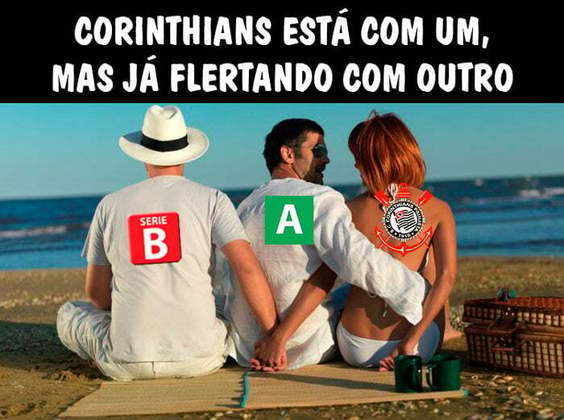 Após entrar na zona de rebaixamento ao fim da 6ª rodada do Brasileirão, Corinthians sofreu com memes nas redes sociais.