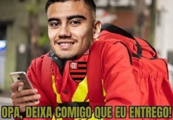 Após nova falha, desta vez contra o Vasco, Andreas Pereira voltou a ser alvo de memes.
