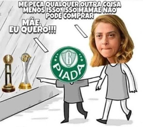 Após queda na Libertadores para o Athletico, rivais fazem memes com provocações ao Palmeiras.