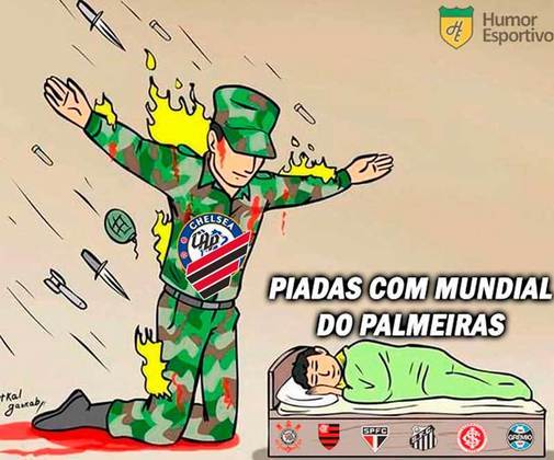 Após queda na Libertadores para o Athletico, rivais fazem memes com provocações ao Palmeiras.