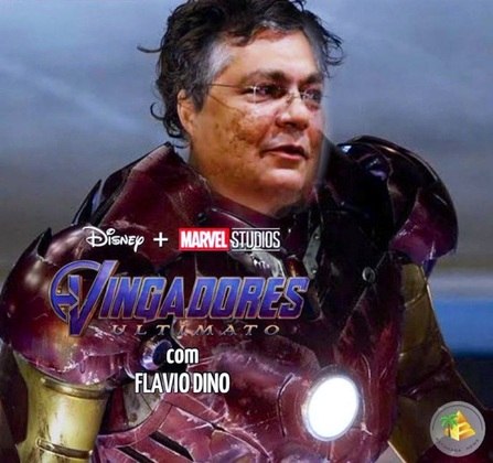 Após resposta a Do Val, Dino publica montagem como um dos heróis dos Vingadores