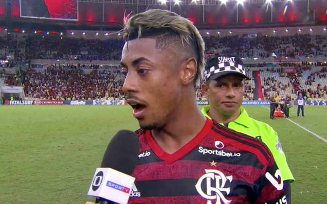 Após um clássico quente contra o Vasco, Bruno Henrique afirmou que o Flamengo estava em 'outro patamar'. 