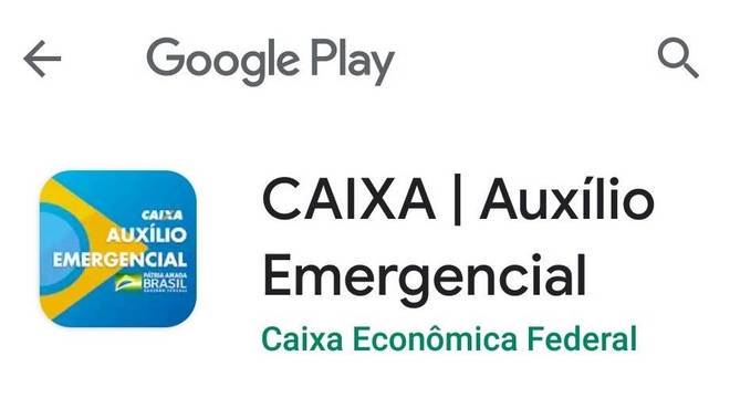 Aplicativo oficial do Auxílio Emergencial é da Caixa Econômica Federal