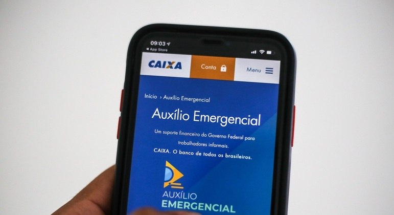 App do auxílio emergencial; Senado aprova projeto que prevê novo benefício