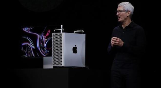 Tim Cook, CEO da Apple, apresenta o novo Mac Pro no WWDC 2019