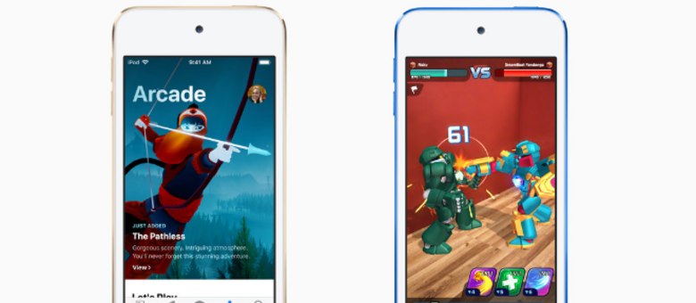Novo iPod Touch suporta jogos em realidade aumentada e é compatível com Apple Arcade 